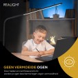 Bureaulamp Leeslamp zwart flexibel in gebruik