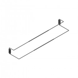 Schoenenrek (houder) antraciet in breedte verstelbaar