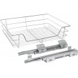Draadmand / schuiflade Eleganca zelfsluitende ondergeleiding voor kastfront 600 mm