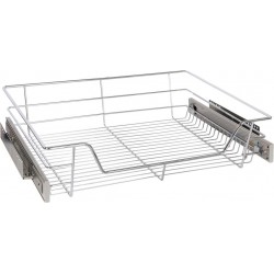 Draadmand / schuiflade Eleganca met zelfsluitende zijgeleiding voor kastfront 500 mm