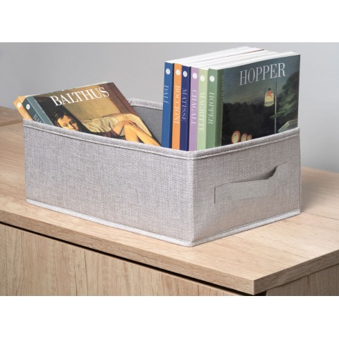 Stoffen opbergmanden voor georganiseerd opbergen.