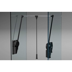 Kledinglift Superieur zwart, draagvermogen 20 kg