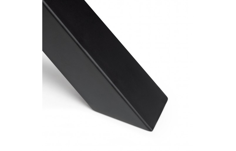 Tafelpoten kruis zwart 695 mm hoog, breedte 697 mm, set á 2 stuks