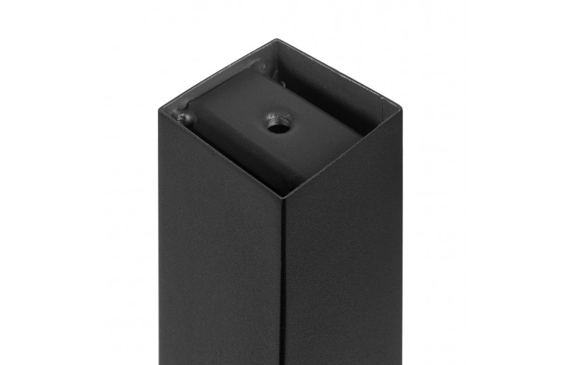 Tafelpoten zwart 710mm vierkant 50x50 mm, set á 4 stuks