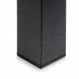 Tafelpoten zwart 710mm vierkant 50x50 mm, set á 4 stuks