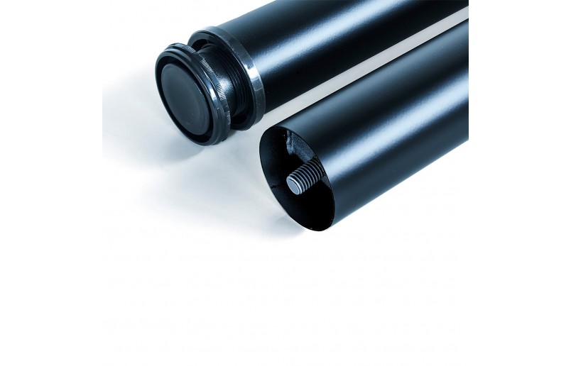 Tafelpoot zwart 830mm rond ø 60 mm