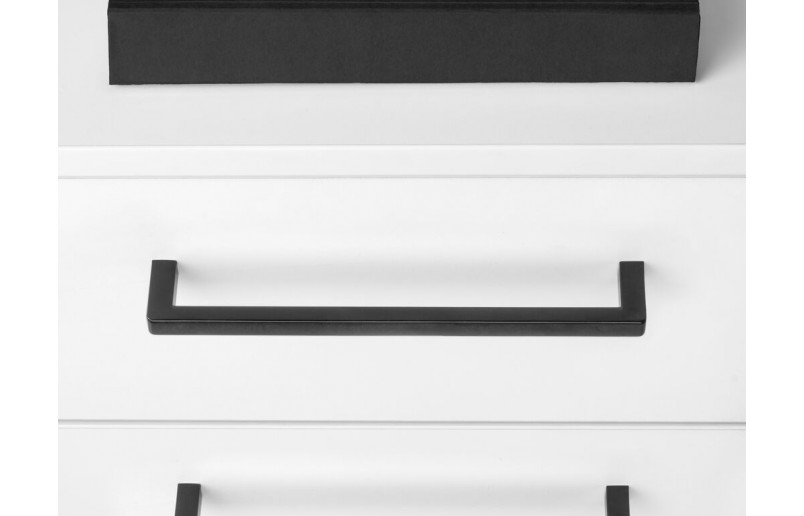 Greep Turin zwart 160 mm