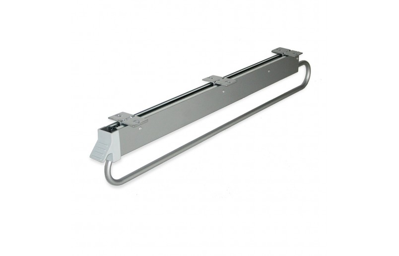 Garderobestang uittrekbaar extra lang