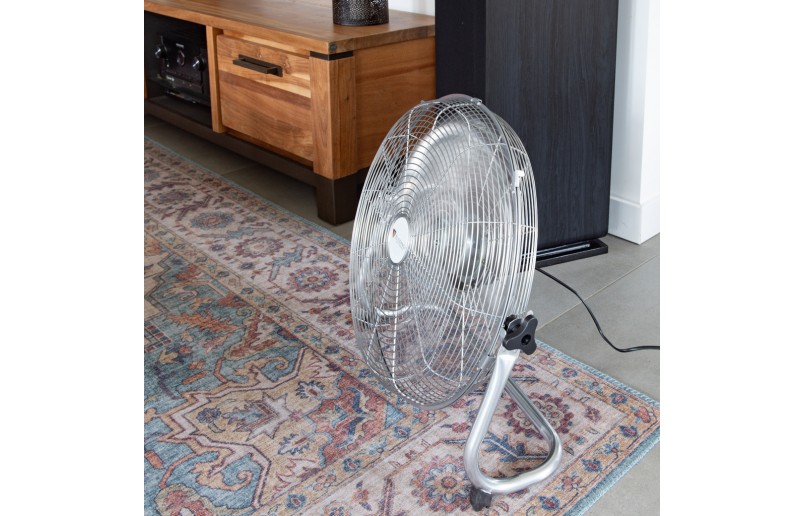 Eleganca vloerventilator 110 watt Zilver
