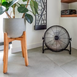 Eleganca vloerventilator 110watt zwart