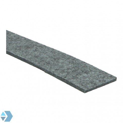 Viltstrip grijs zelfklevend