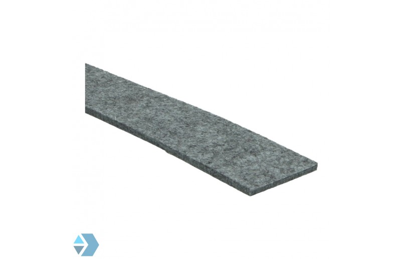 Viltstrip grijs zelfklevend - VS100G