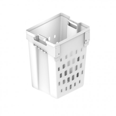 Wasmand wit kunststof uitneembaar