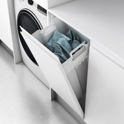 Wasmand wit kunststof uitneembaar