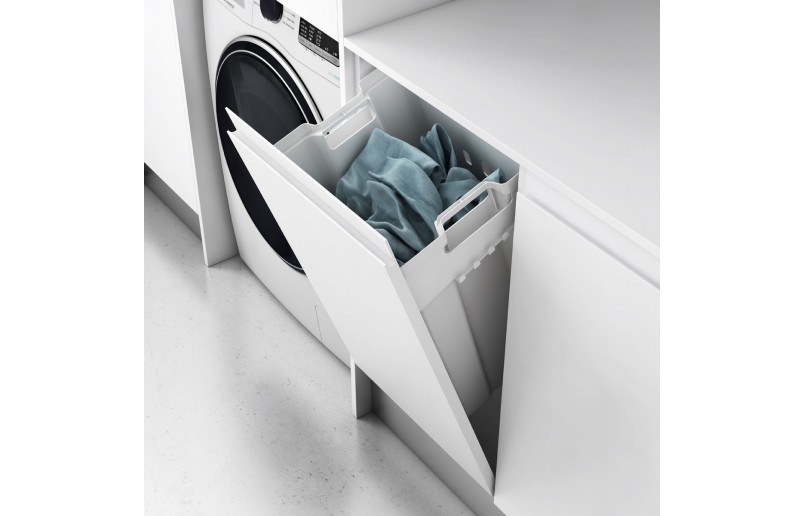 Wasmand wit kunststof uitneembaar