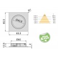 Crux kast ledspot zwart - LSP52039