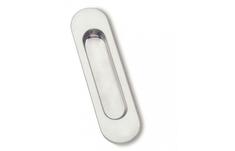 Inlaatgreep 150 x 40mm ovaal