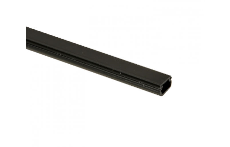 Kabelgoot zwart zelfklevend 15x10 mm 