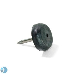 Meubelglijder 15 mm met spijker