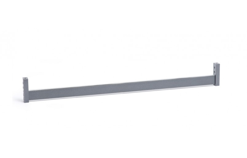 Luxe kledingroede antraciet, lengte 120 - 180 cm