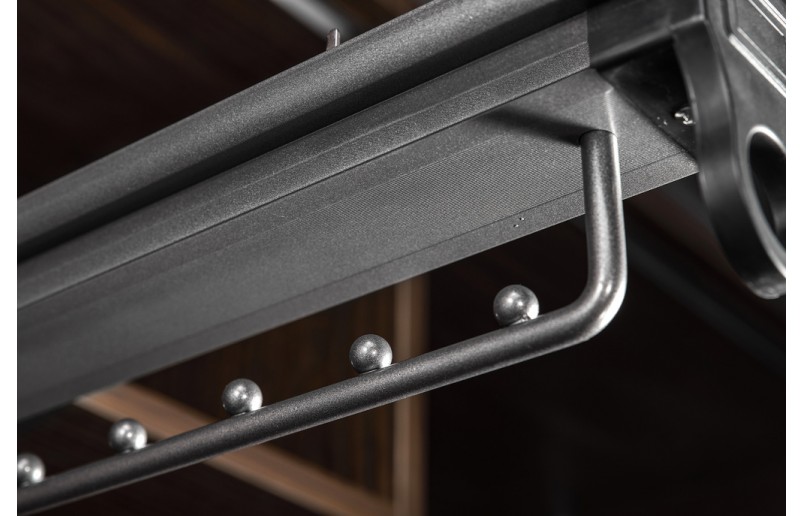 Luxe uittrekbare antraciet garderobehouder met soft-close