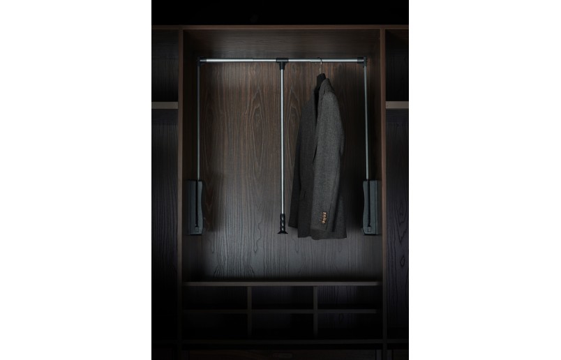 Kledinglift luxe antraciet draagvermogen 15kg