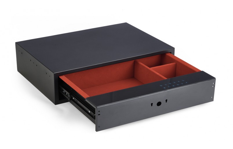 Luxe uittrekbare inbouw kluislade - safe-box