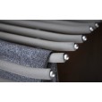 Luxe uittrekbare antraciet pantalonhouder  zijmontage met soft-close