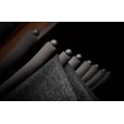 Luxe uittrekbare antraciet pantalonrek met soft-close