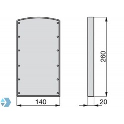 Opvulstukken voor kledinglift mokka