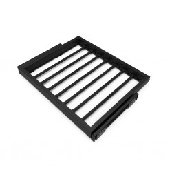 Luxe uittrekbare pantalonhouder zwart, in 3 verstelbare breedtematen