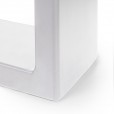 Tafelpoten wit 720 mm hoog, breedte 600 mm, set á 2 stuks