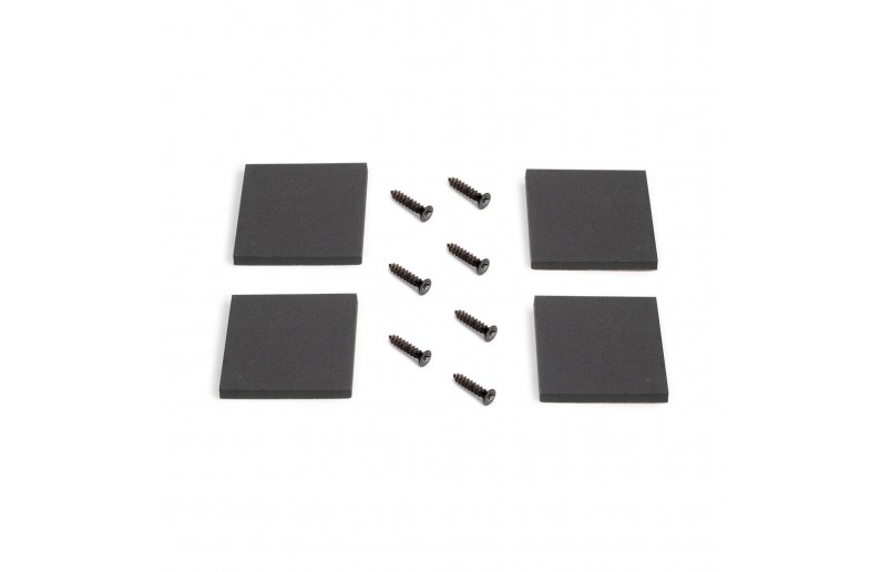 Tafelpoten zwart 720 mm hoog, breedte 800 mm, set á 2 stuks